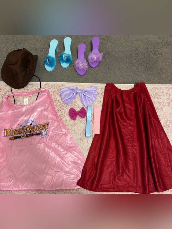 Other - 9 Piece Girls Dress Up Accessories Bundle | Pretend Play | Halloween | Princess